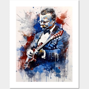 Theodore Roosevelt Shredding Posters and Art